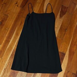 Elegant Black Slip Dress